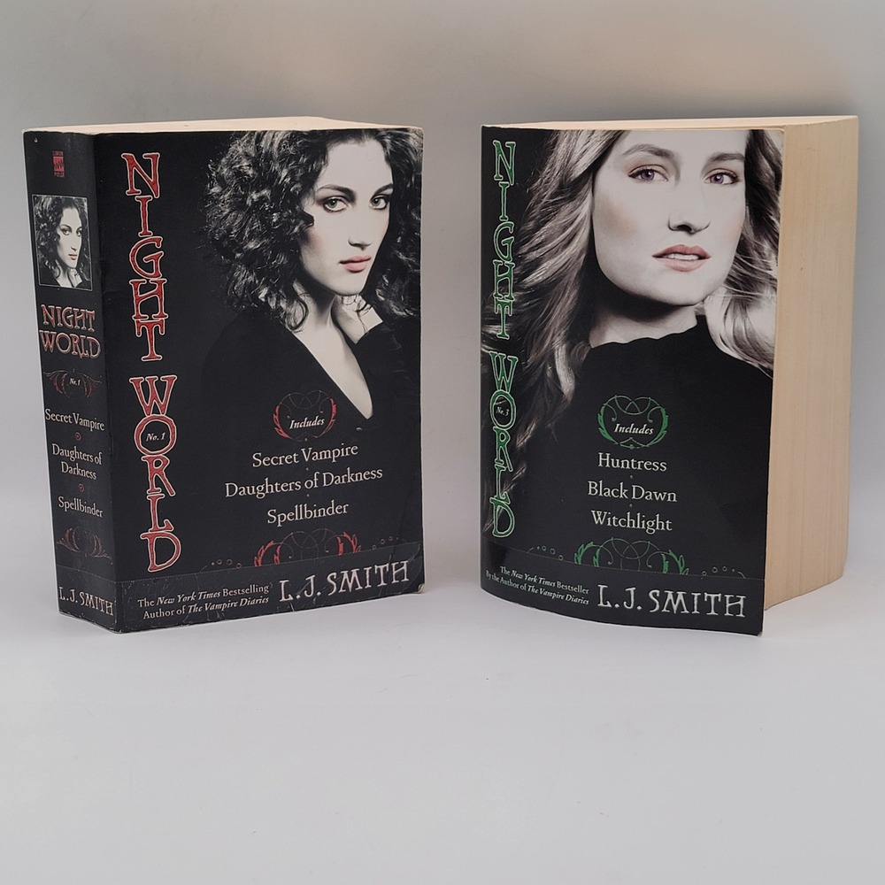 Night World Omnibus 1 & 3 LJ Smith Vampire Paranormal Romance Set‎ PB